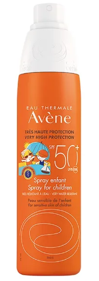 Spray protectie solara copii SPF 50+, 200 ml, Avene