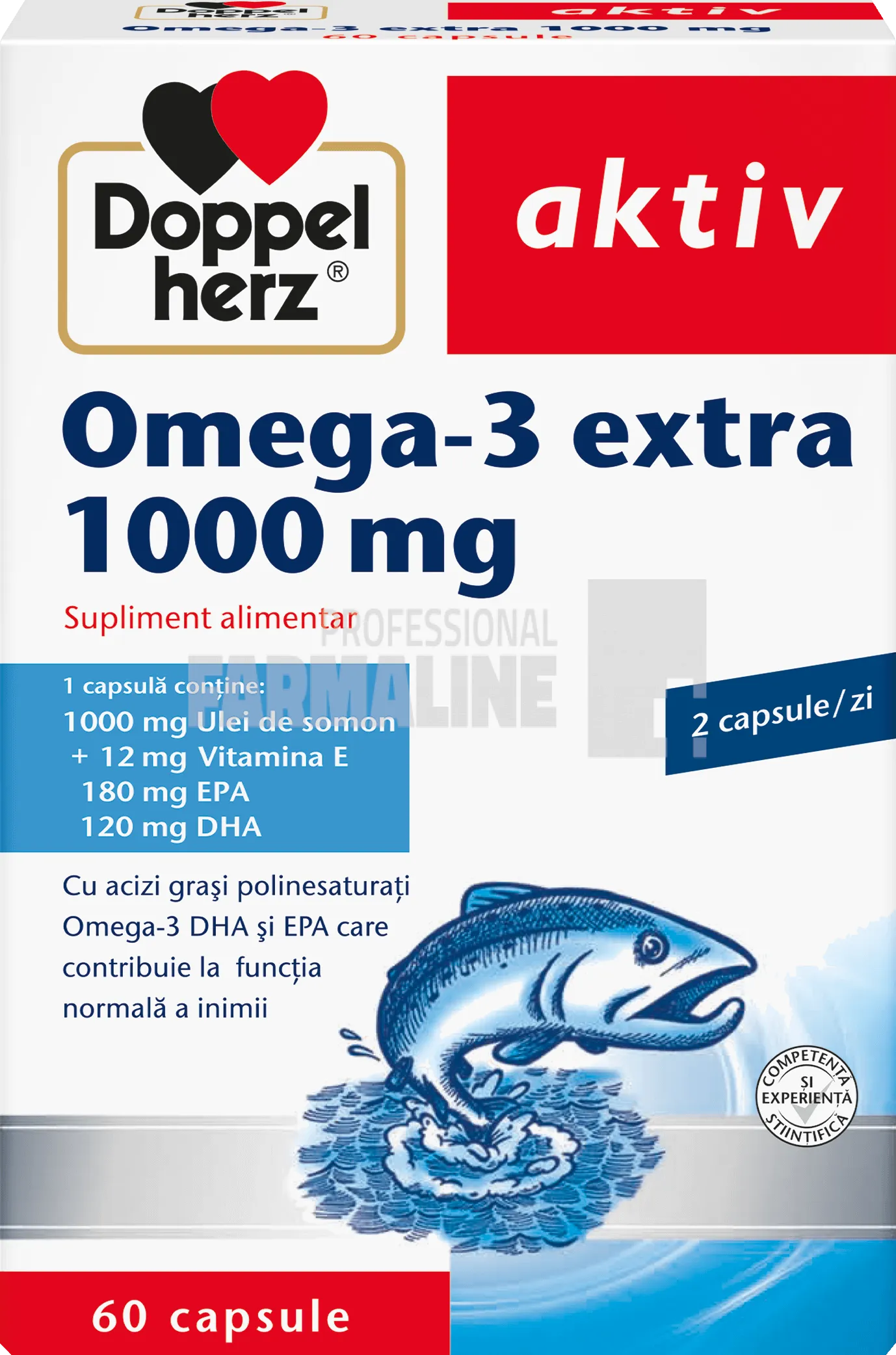 Doppelherz Omega 3 Extra 1000 mg 60 capsule
