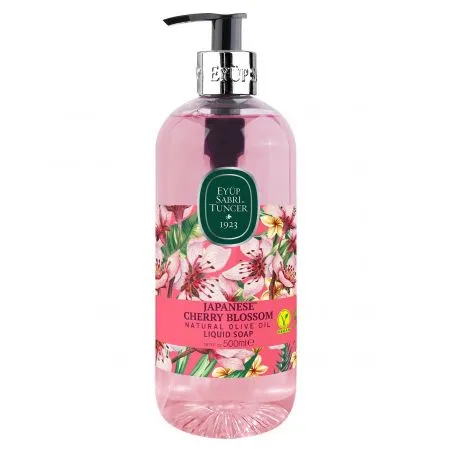 Sapun lichid Japanese Cherry Blossom, 500 ml, Eyup Sabri Tuncer