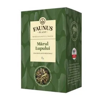 Ceai de Marul Lupului cicatrizant, 90g, Faunus Plant
