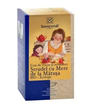 Ceai Strudel cu Mere de la Matusa, 18 plicuri, Sonnentor