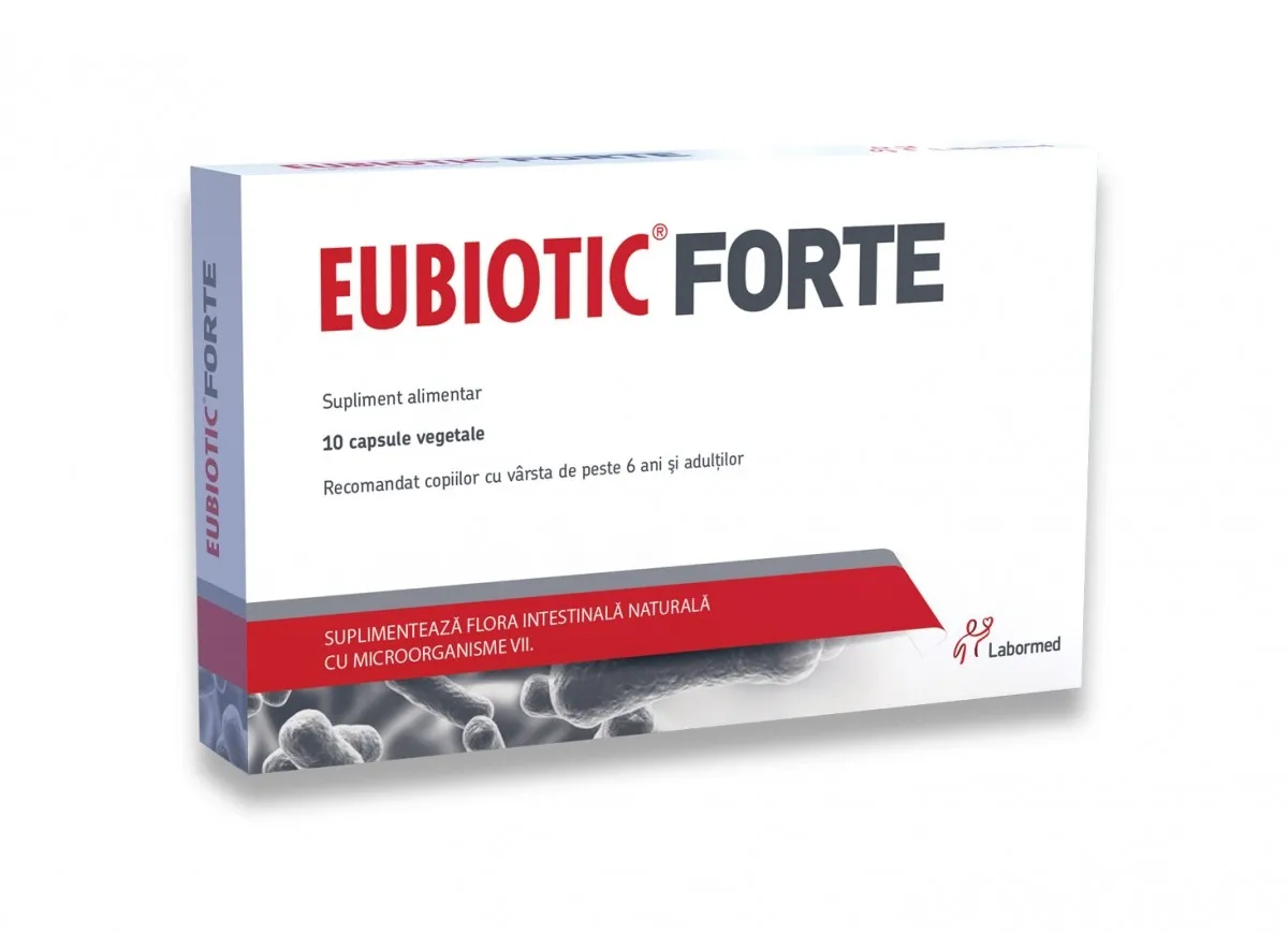Eubiotic Forte x 10 capsule, Labormed Pharma