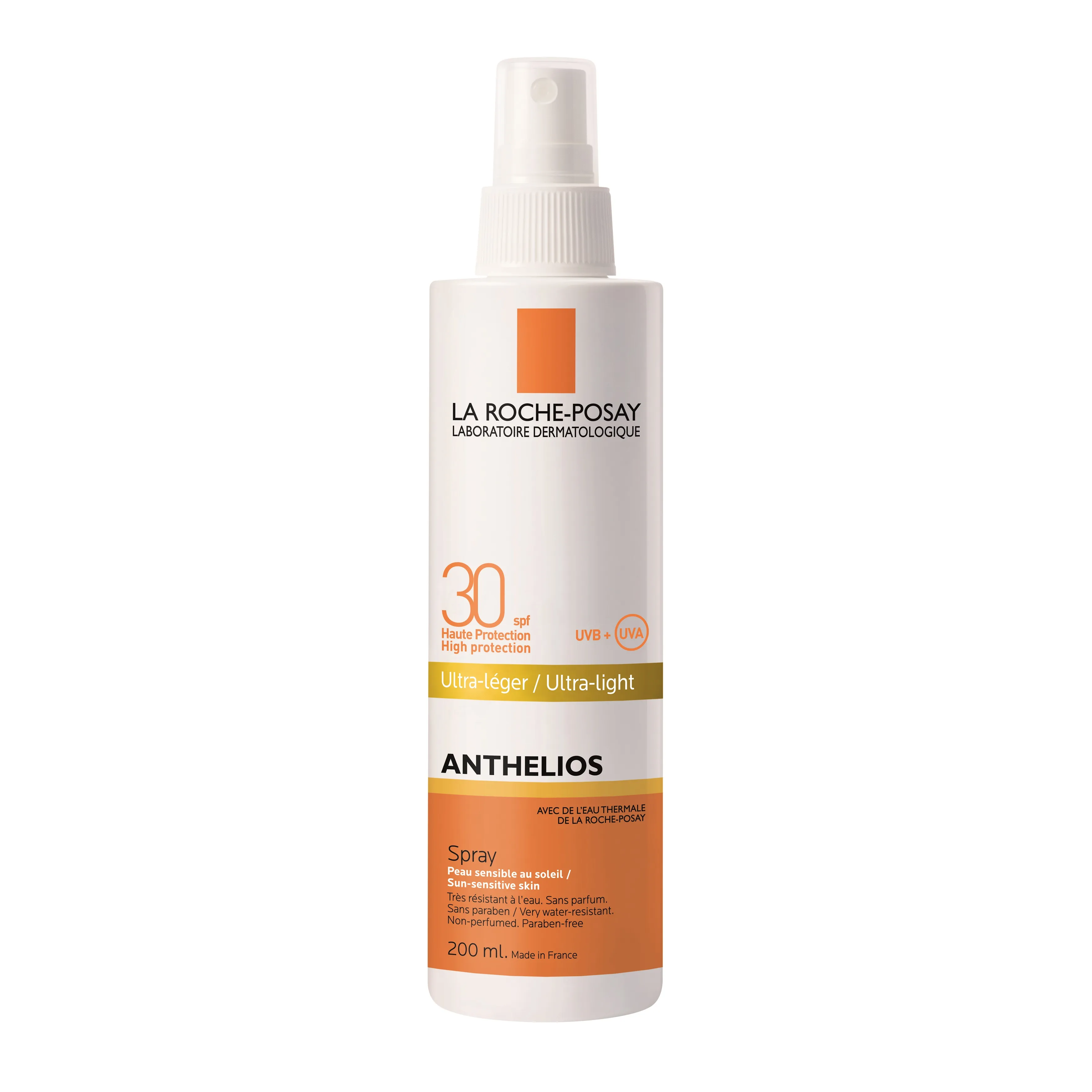 LA ROCHE POSAY Spray de protectie solara pentru fata si corp SPF 30 Anthelios, 200ml