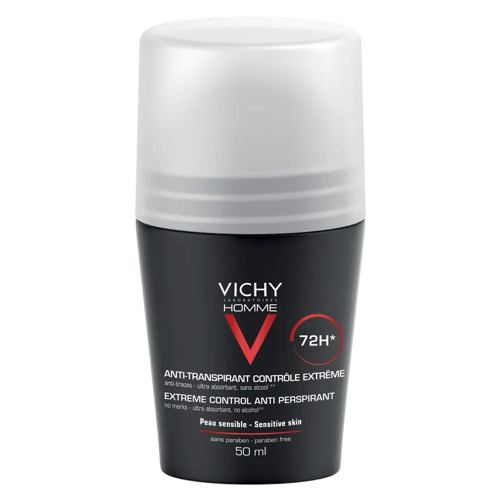 VICHY Homme Deo roll-on Extreme eficacitate 72h 50ml