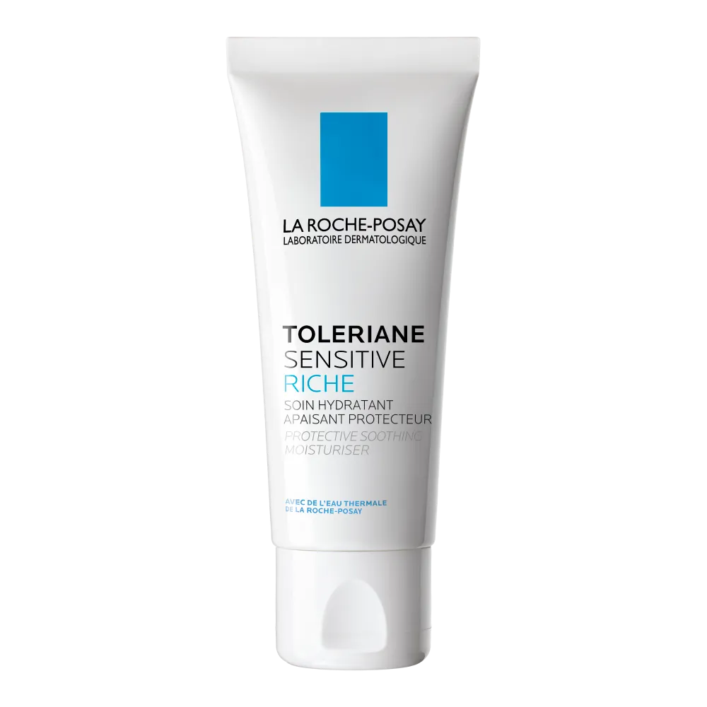Cremă hidratantă prebiotică pentru ten sensibil și uscat Toleriane Sensitive Riche, 40 ml, La Roche-Posay