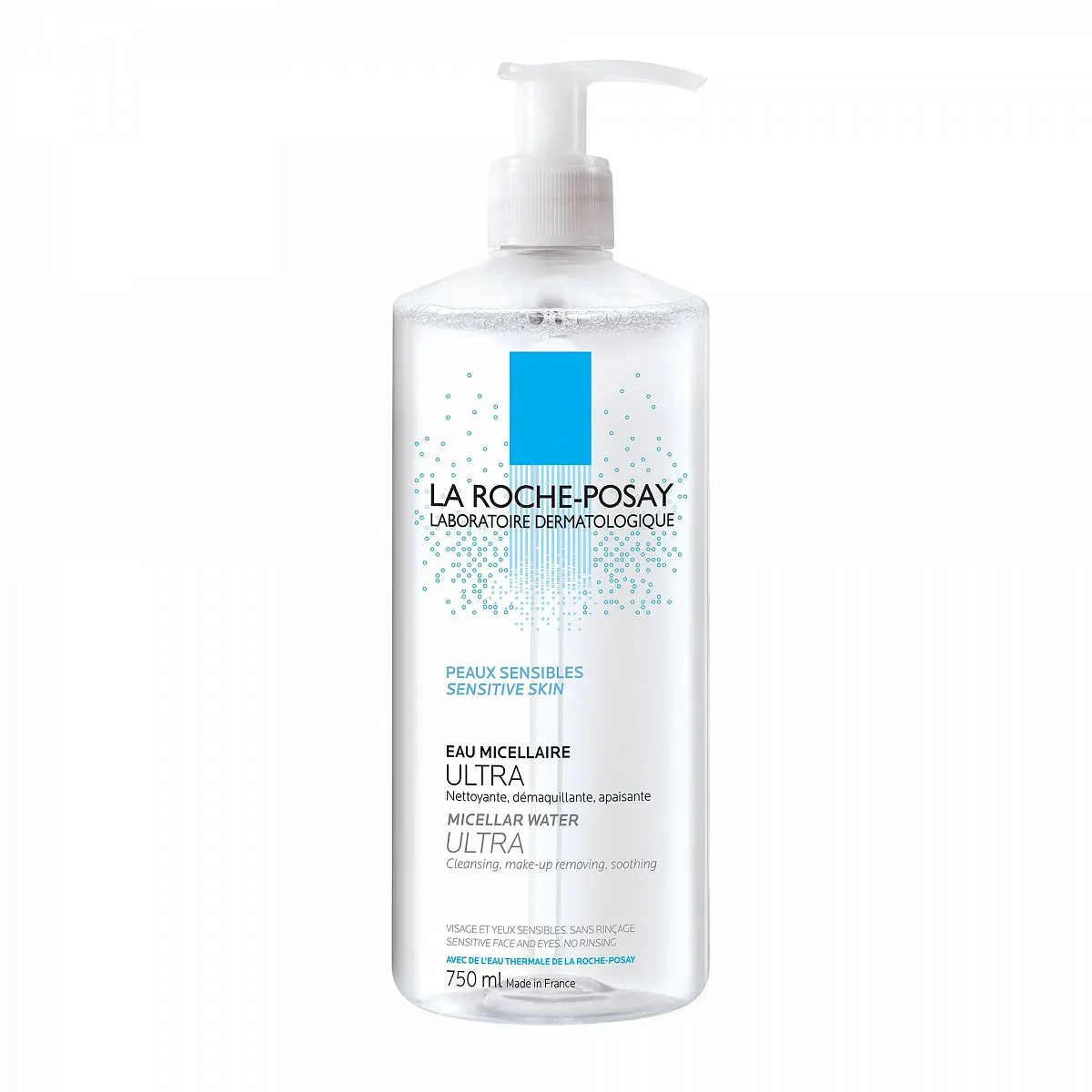 LA ROCHE POSAY Apa micelara pentru piele uscata si sensibila, 750 ml
