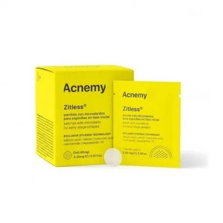 ACNEMY Plasturi cu microdarts pentru cosuri, Zitless, 3.25mg