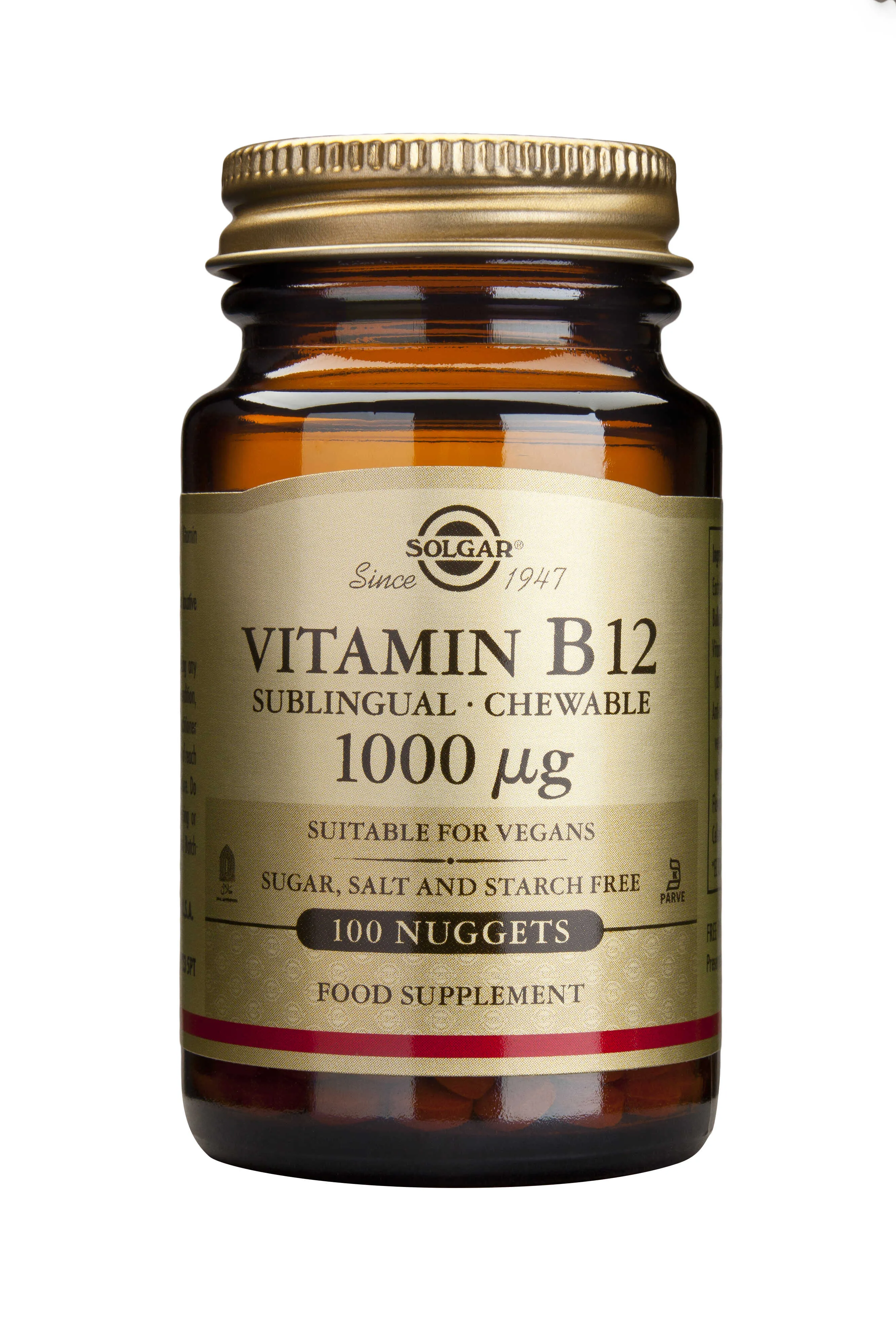 Vitamin B12 1000 mcg x 100 tablete (Solgar)