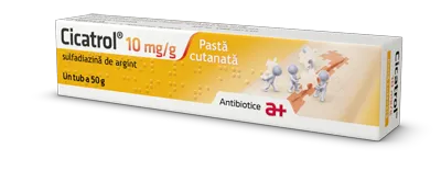 Cicatrol crema regeneranta 50g ANTIBIOTICE SA