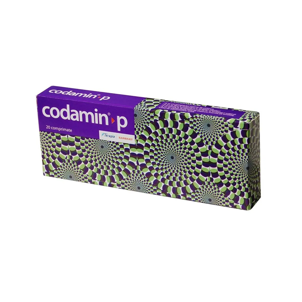 Codamin P 20 de comprimate