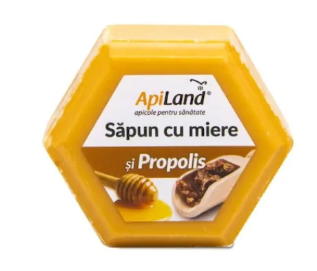 Sapun cu miere si propolis x 100g (ApiLand)