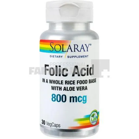 Folic Acid 800mcg  30 capsule