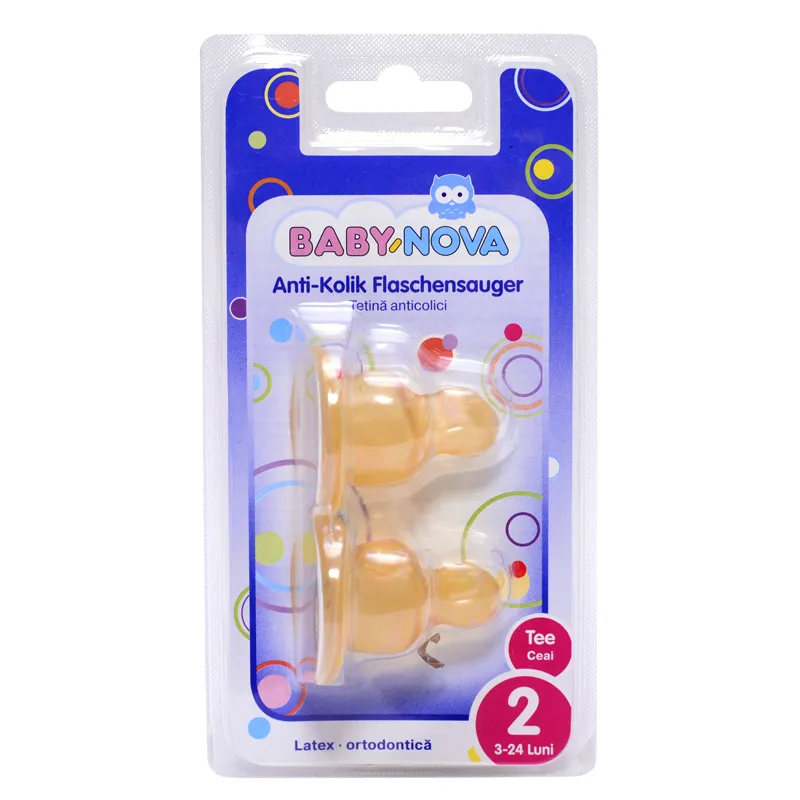Baby Nova tetine latex ortodontice