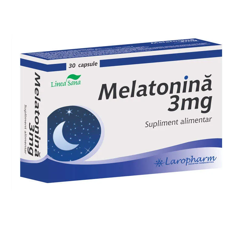 LAROPHARM MELATONINA 3MG X 30 CAPSULE