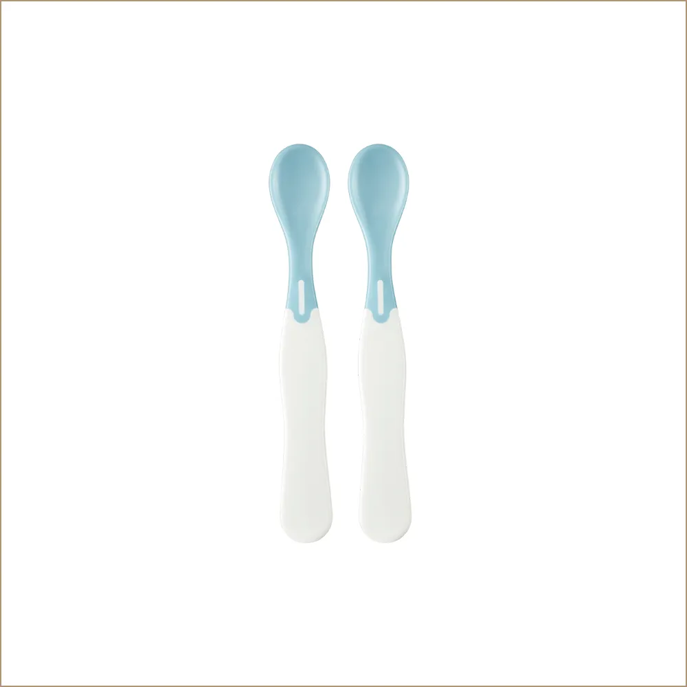 Set 2 lingurite termice baieti, blue, Mininor
