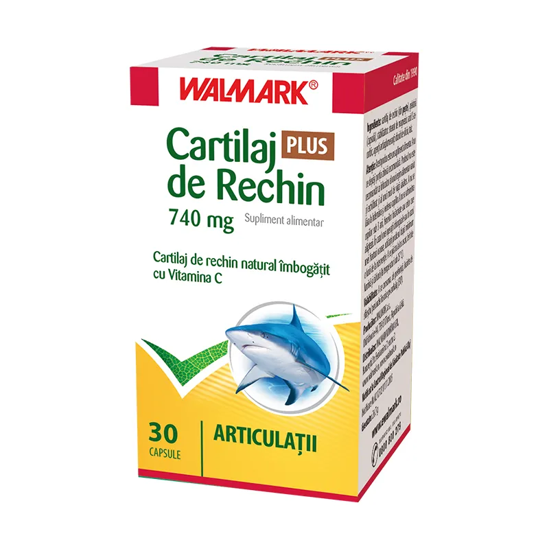 Cartilaj de rechin Plus x 30 comprimate Walmark