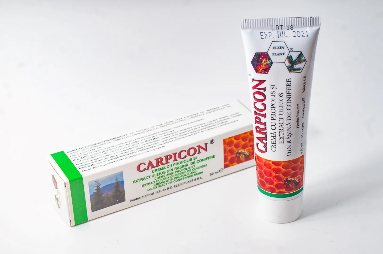 Carpicon Crema cu Propolis si Extract din Rasina 50g