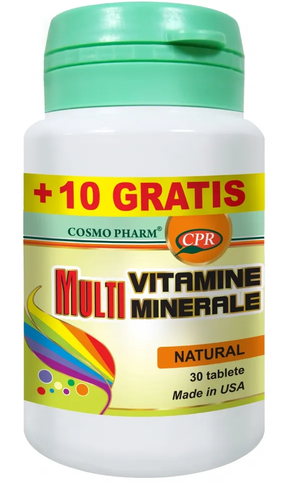 Multivitamine si multiminerale 30 tablete