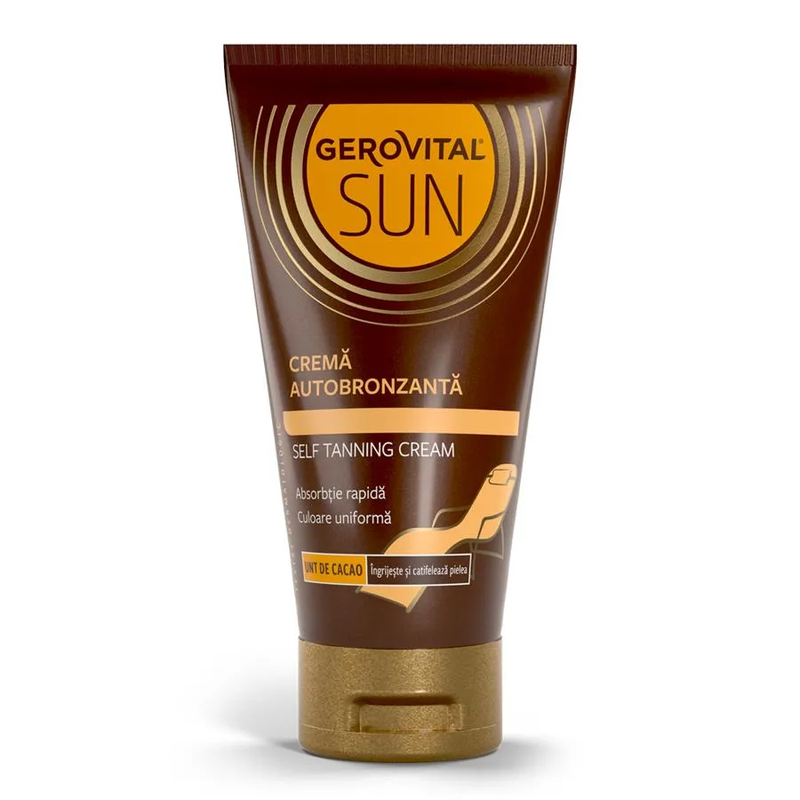 Crema autobronzanta, 150 ml, Gerovital Sun 4654