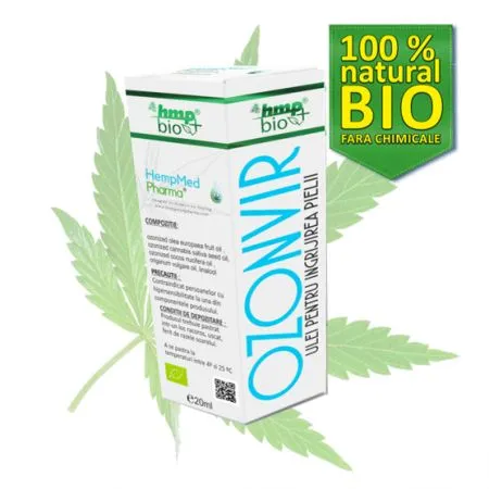 Ozonvir ulei antifungic, 20 ml, HempMed Pharma