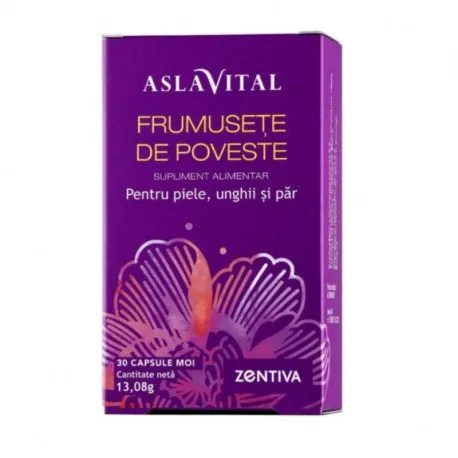 ASLAVITAL FRUMUSETE DE POVESTE, 30 capsule