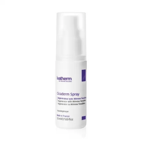 IVATHERM Cicaderm regenerator spray tisular cu Mimosa Tenuiflora, 50 ml