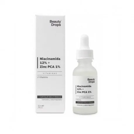 Beauty Drops Ser niacinamide 12% + zinc PCA 1%, 30ml