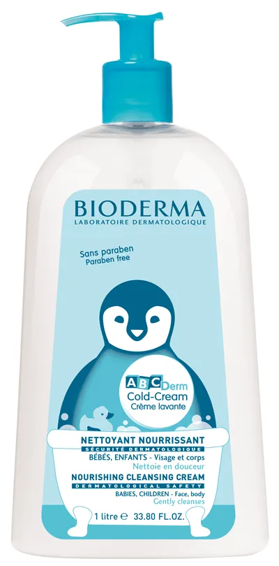 BIODERMA ABC Derm cold crema spalare x 1000ml