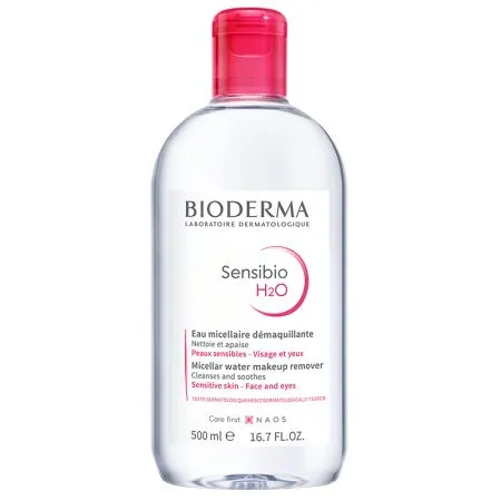 Solutie micelara Sensibio H2O, 500 ml, Bioderma
