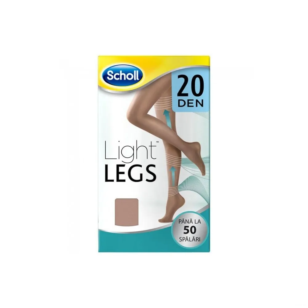 Scholl Light Legs 20DEN Beige (L)