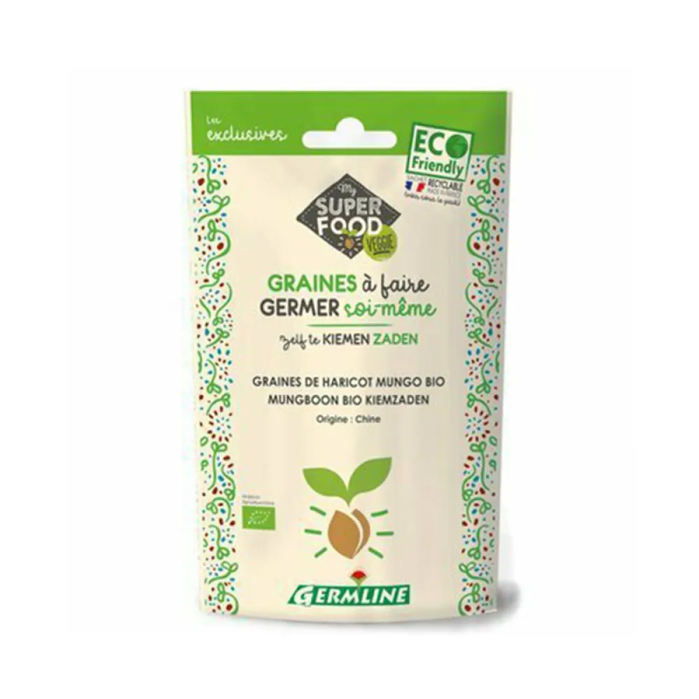 Fasole Mung pentru germinat bio (200g)