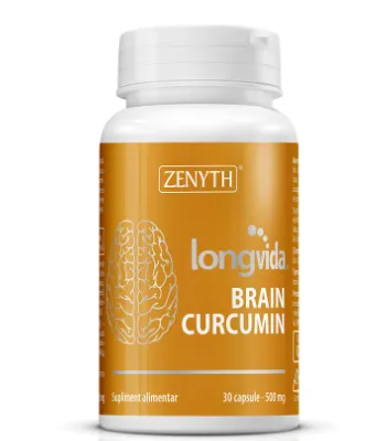 Longvida Curcumin Brain 500mg 30cps (Zenyth)