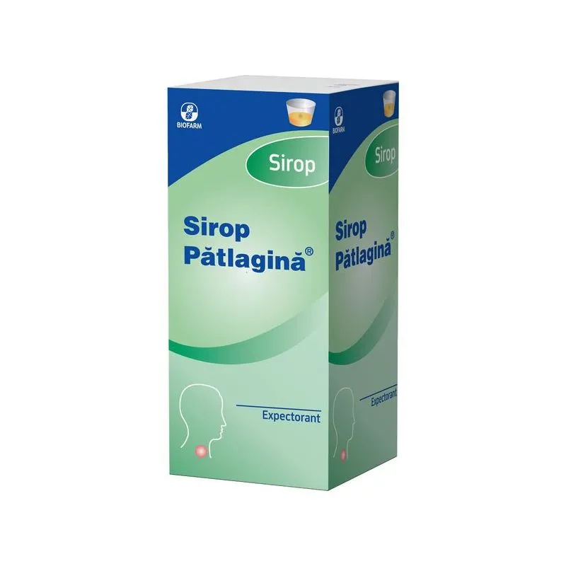 Sirop patlagina , 100 ml, Biofarm
