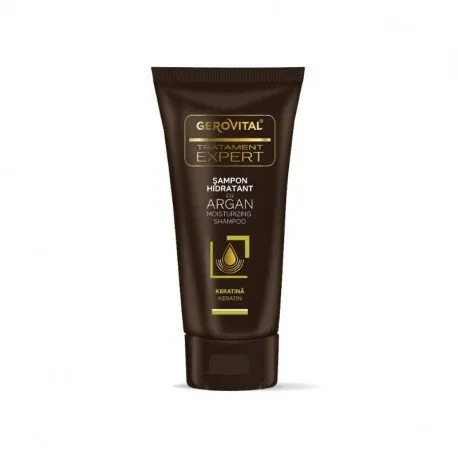 Gerovital Tratament Expert Sampon hidratant cu argan, 40ml