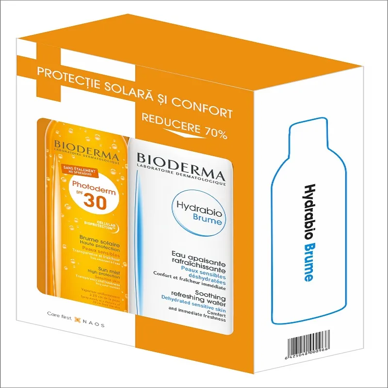 BIODERMA Photoderm Brume SPF30 150ml+Hydrabio Brume 300ml