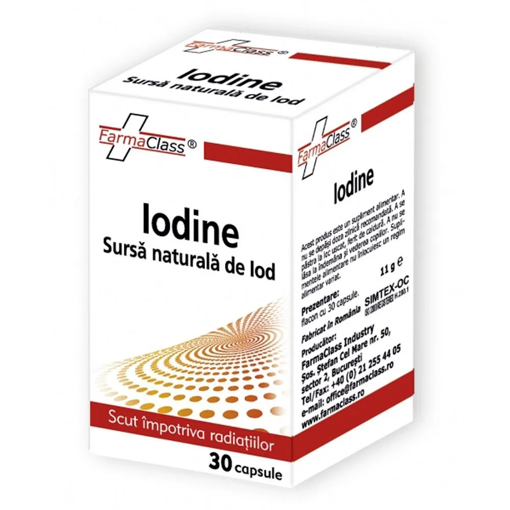 Iodine x 30cps (Farmaclass)