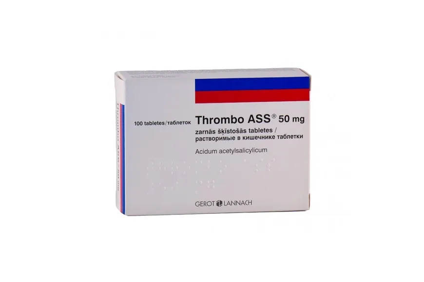 Thrombo ass 50mg ,100 tablete