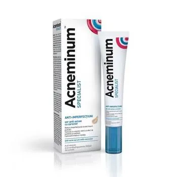 Acneminum Specialist ser anti-acnee cu corector, 10ml, Aflofarm