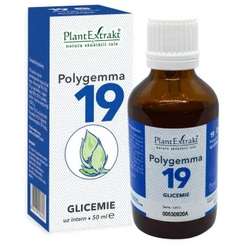Polygemma nr. 19 Glicemie 50ml - Plant Extrakt