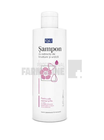 Tis Q4U Sampon cu extract de Brusture si Urzica  250 ml