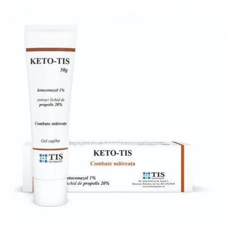 Keto-Tis gel capilar, 50 g