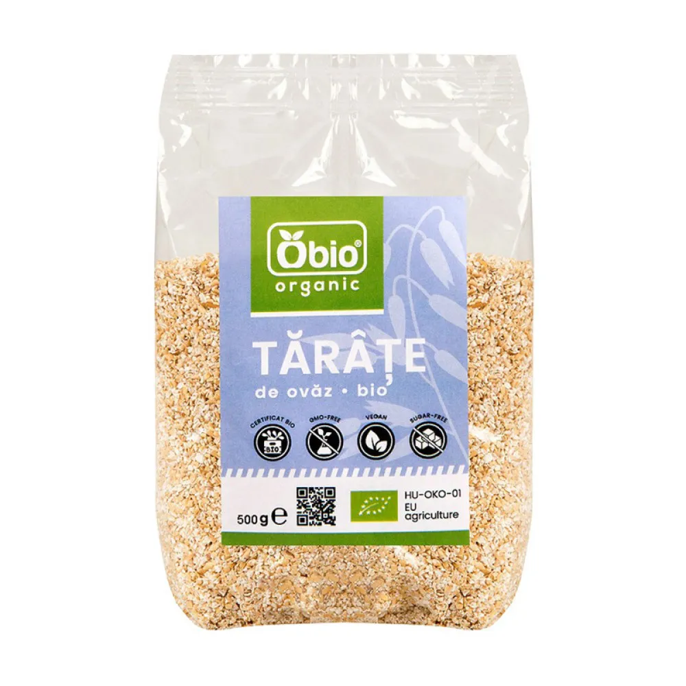 Tarate de ovaz bio (500 grame)