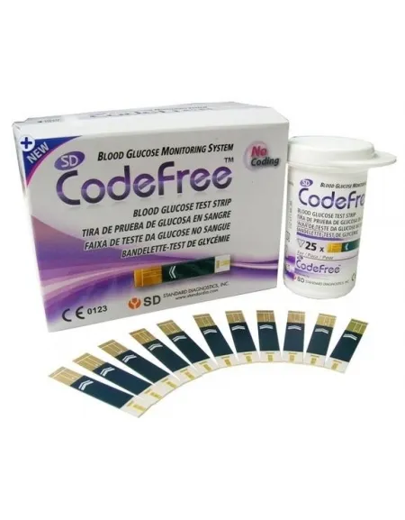 TESTE DE GLICEMIE CODE FREE X 50 BUCATI