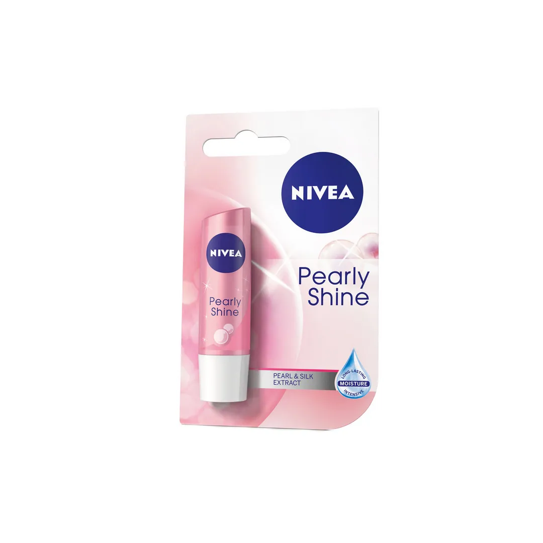 Balsam de buze Nivea Lip Care Pearl&Shine, 4.8 g