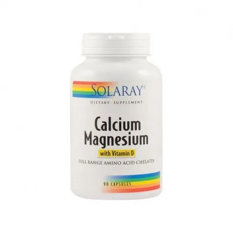 Secom Calcium Magnesium cu vitamina D, 90 comprimate