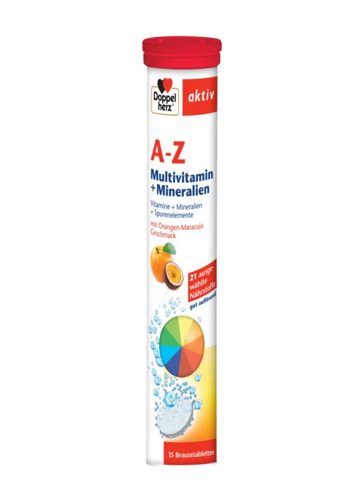 DOPPELHERZ A-Z MULTIVITAMINE+MINERALE CTX15 CPR EFF