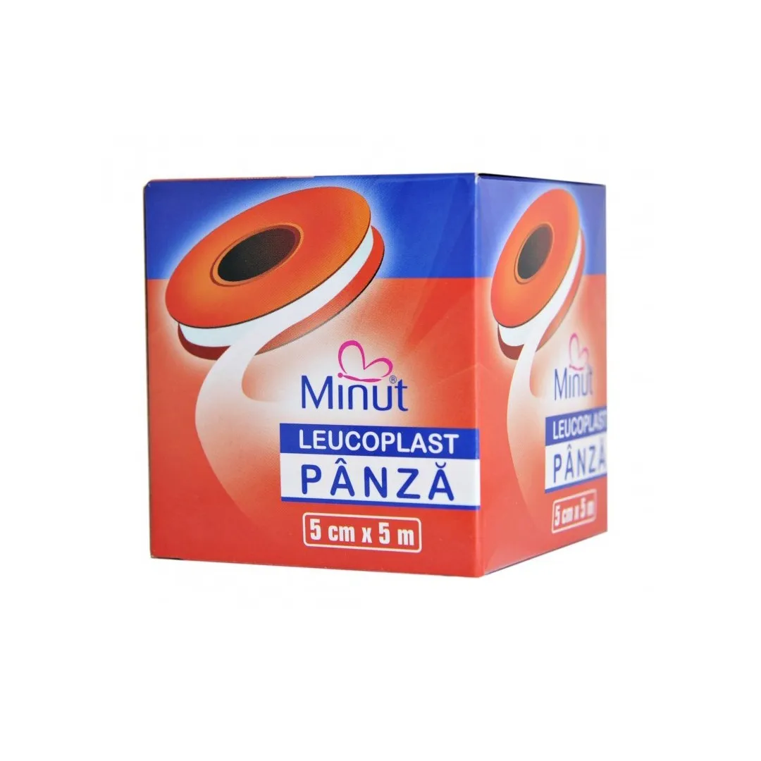 Leucoplast panza 5 cm x 5 m, Minut
