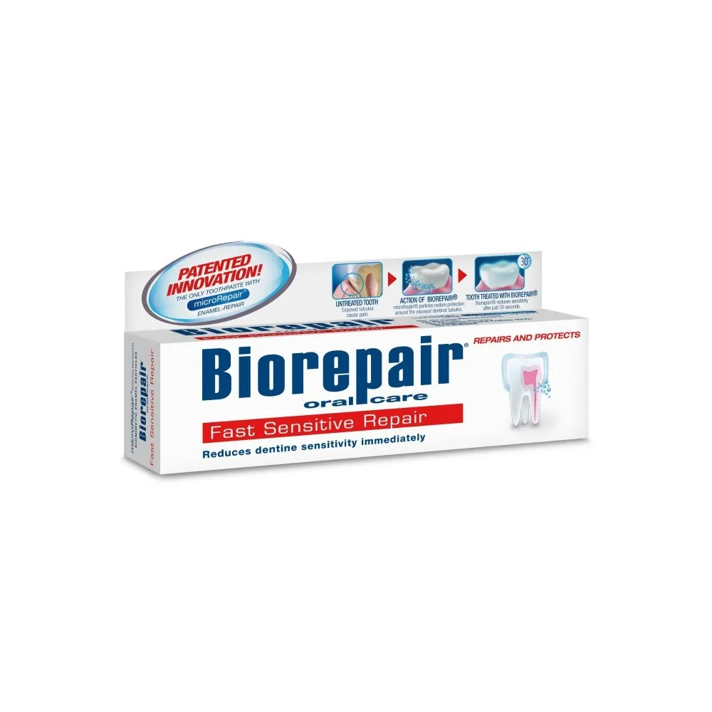Pasta de dinti  Biorepair desensibilizare rapida, 75ml, Coswell