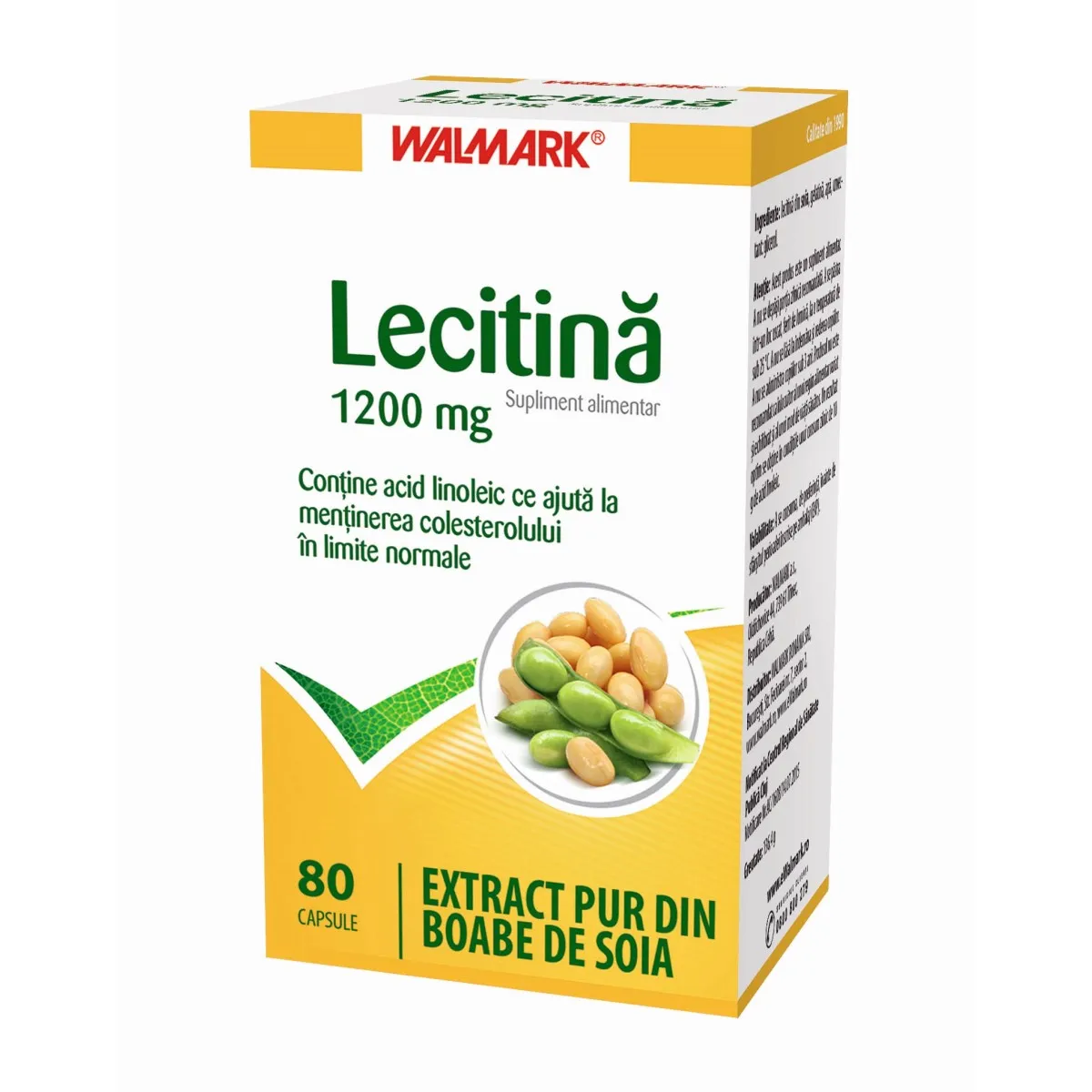 Walmark Lecitina 1200mg x 80 capsule