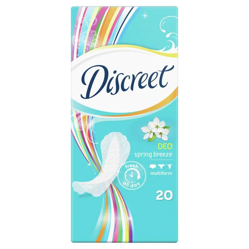 ABSORBANT DISCREET SPRING BREEZE X 20 BUC